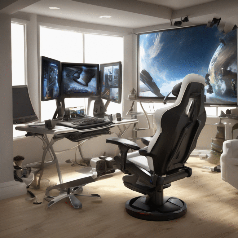 Gaming Workstations and Monitor Mounts