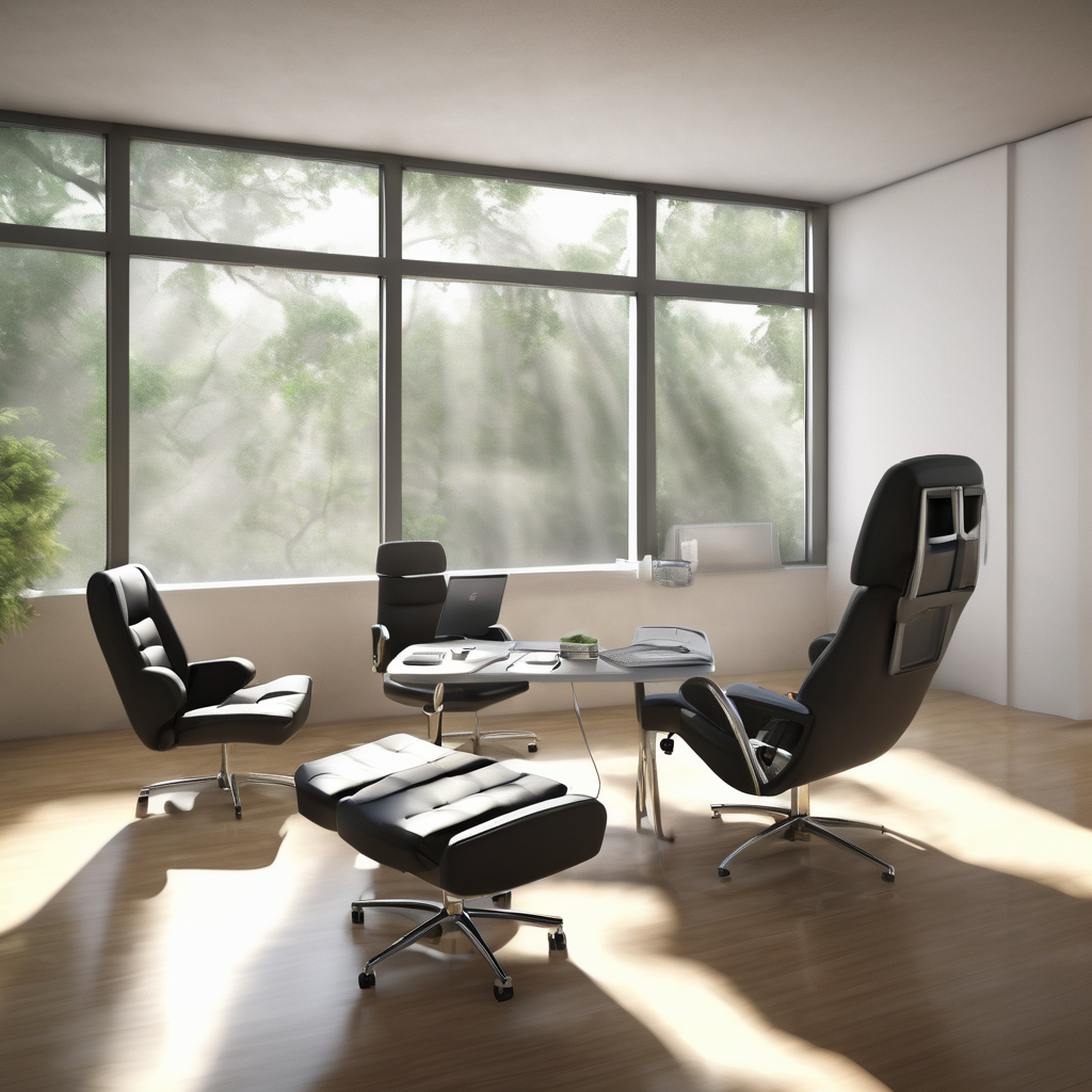 Comfortable Office Zero Gravity Workstations